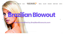 Desktop Screenshot of hairsalon51.com